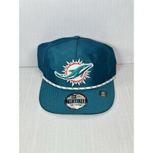 New Era Miami Dolphins The Golfer Rope Snapback Hat Cap Men’s Green OSFM